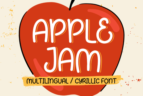 Apple Jam: A Sweet Handwritten Font for Creative Design