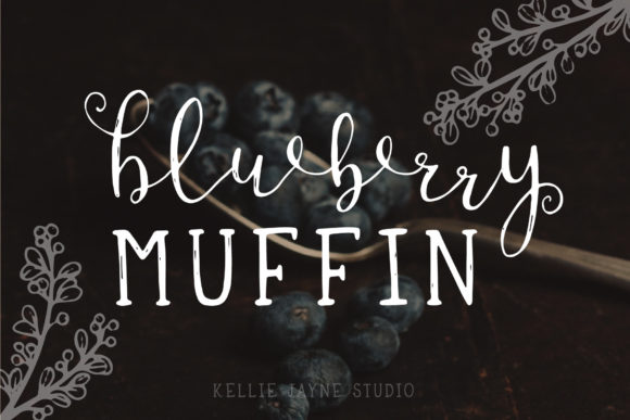 Blueberry Muffin: A Font Duo for Whimsical Branding