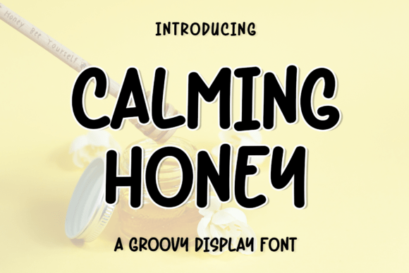 Calming Honey: The Elegant Script for Sophisticated Design