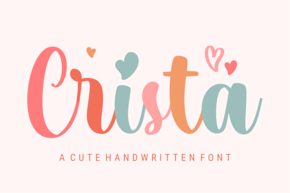 Crista: Elevating Designs with Handwritten Elegance