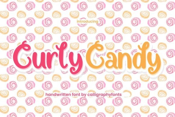 Curly Candy Font: A Sweet Addition to Your Design Toolkit