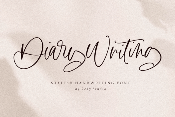 Diary Writing: The Enchanting Font for Authentic Design