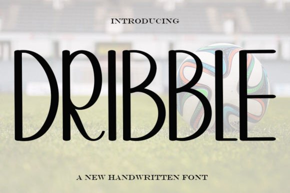 Dribble: Elevate Your Visual Design with Handwritten Elegance
