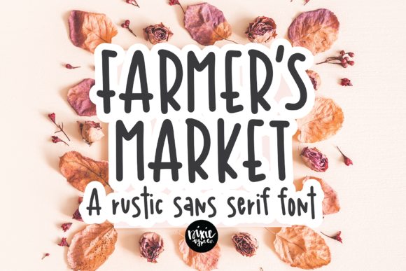Farmer's Market: Elevating Design with Handwritten Elegance