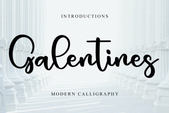 Galentines: The Handwritten Font for Modern Design