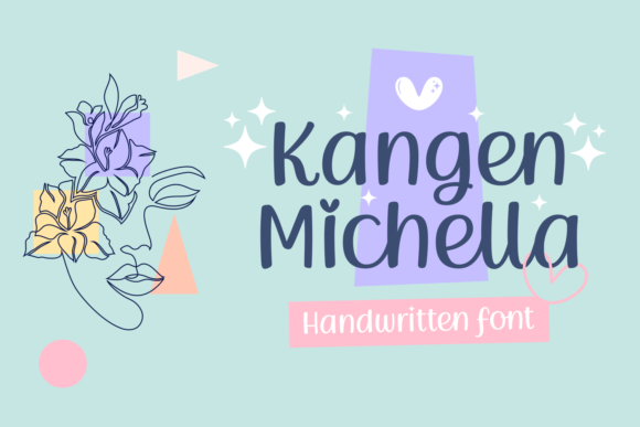 Kangen Michella: A Handwritten Font for Creative Projects