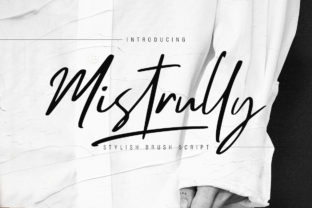 Mistrully Script: Elevating Design with Authentic Handwritten Style