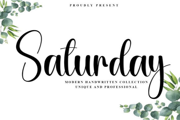 Saturdayy: A Fresh Take on Modern Handwritten Typography