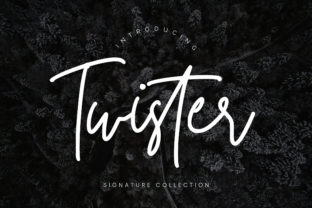 Twister Script: A Modern Calligraphic Font for Authentic Design